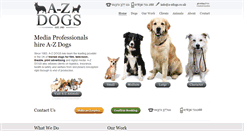 Desktop Screenshot of a-zdogs.co.uk